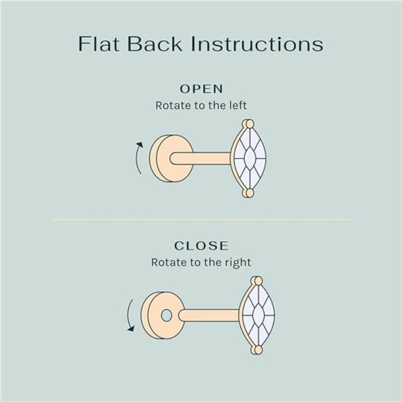 14K Gold Plated Solid 925 Sterling Silver Post Ball Stud Flat Back Gold Plated - Picture 3 of 7